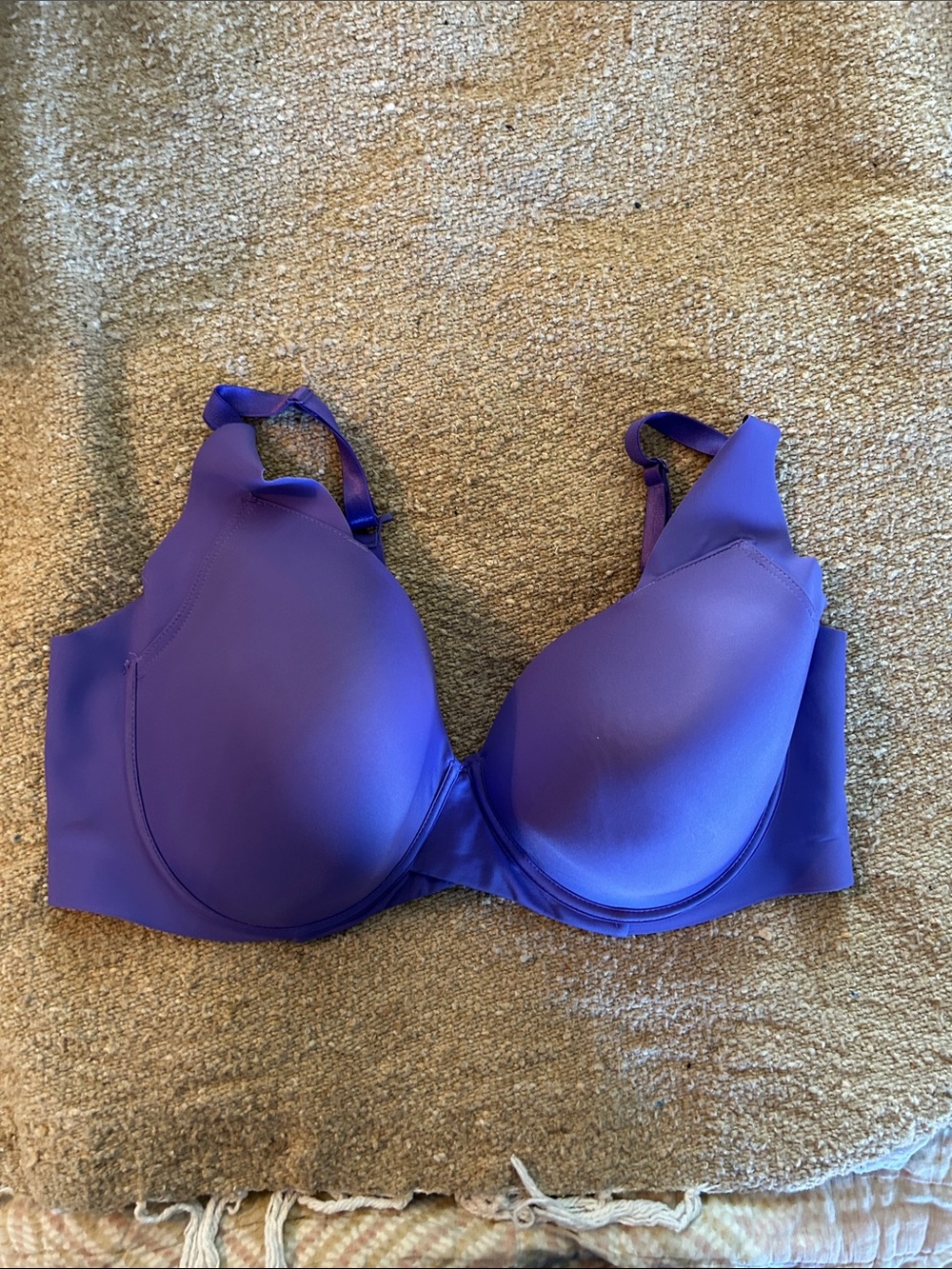 Lane Bryant Purple Smooth T-Shirt Bra - Molded Cups